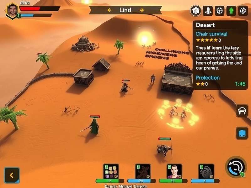 Thar Storm Seekers gameplay showing desert survival mechanics
